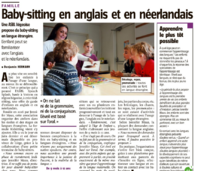 Baby-sitting en anglais et en néerlandais